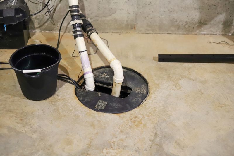 Sump Pump Installation detail